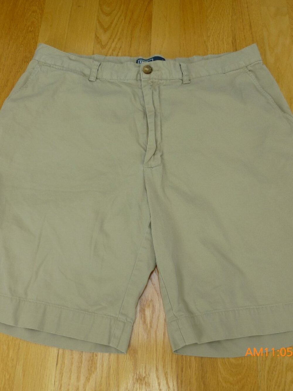 Polo Ralph Lauren Shorts Mens 35 Beige 9 Inch Inseam Khaki Chino